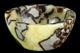 Polished Septarian Bowl - Madagascar #95118-2